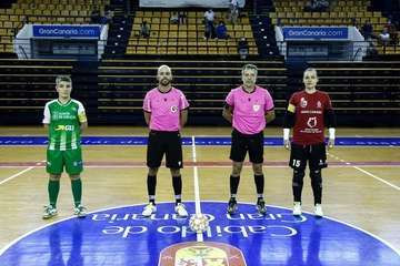 Reparto de puntos entre Teldeportivo y Cidade As Burgas/TA.